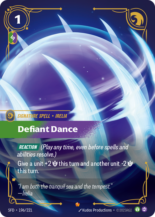 Defiant Dance - 196/221 (Foil)