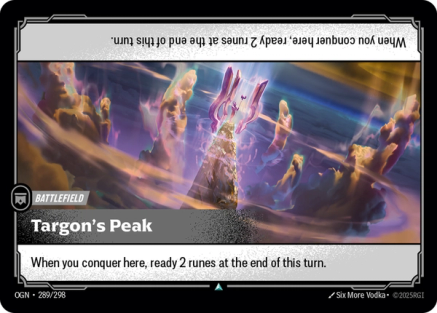 TARGON'S PEAK - OGN-289/298 (Foil)