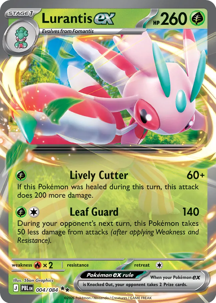 Lurantis ex - 004/084 - Double Rare