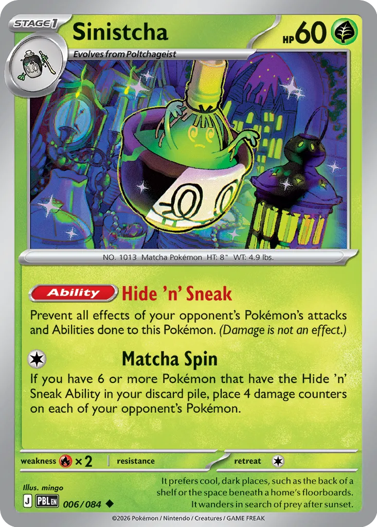 Sinistcha - 006/084 - Uncommon
