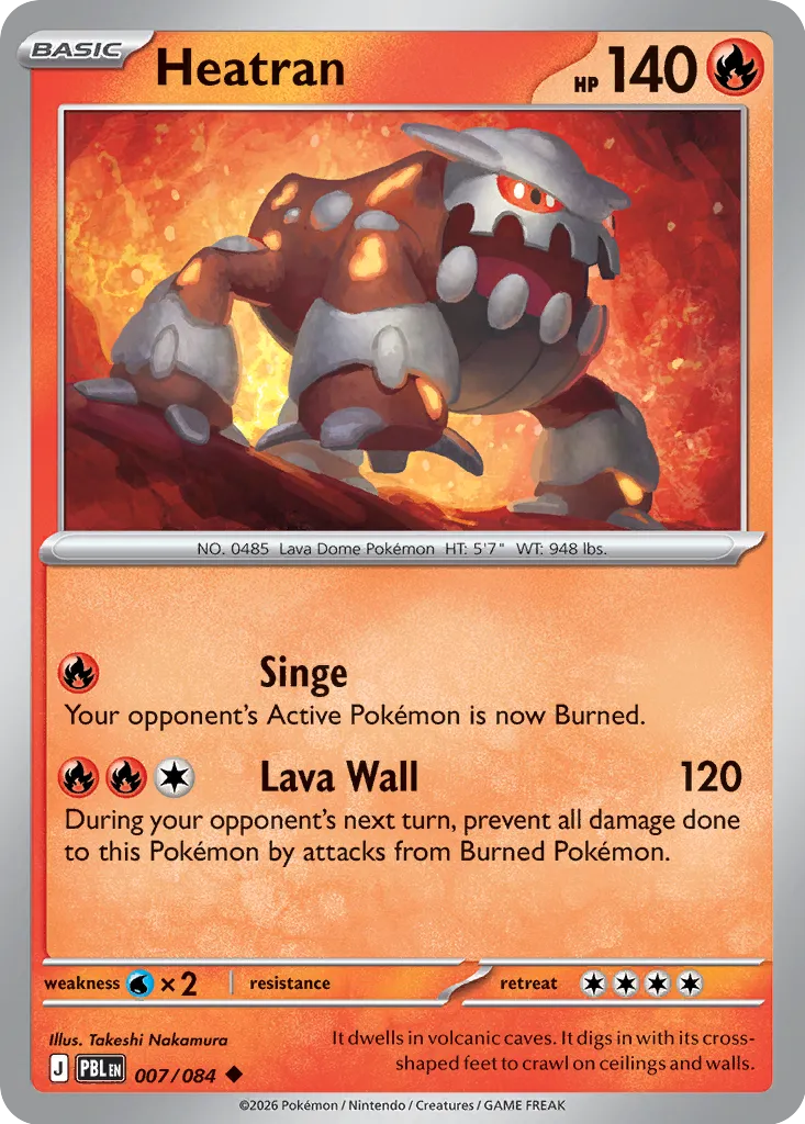 Heatran - 007/084 - Uncommon