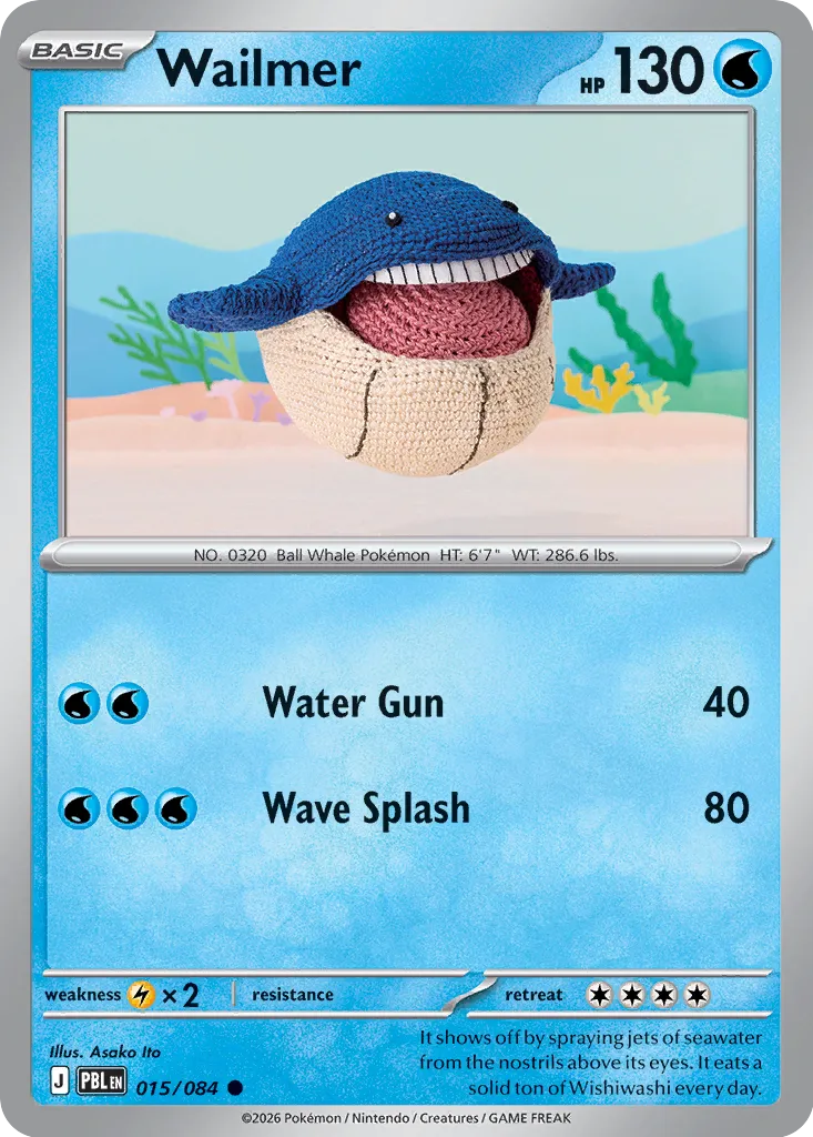 Wailmer - 015/084 - Common