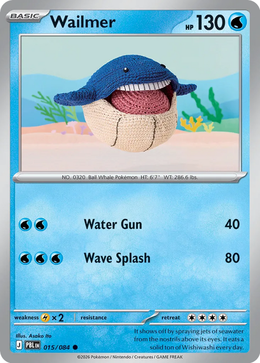 Wailmer - 015/084 - Common