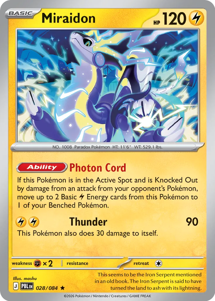 Miraidon - 028/084 - Rare