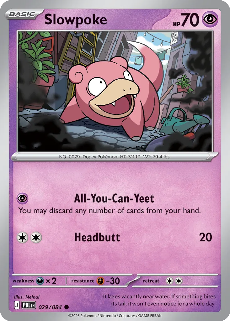 Slowpoke - 029/084 - Common