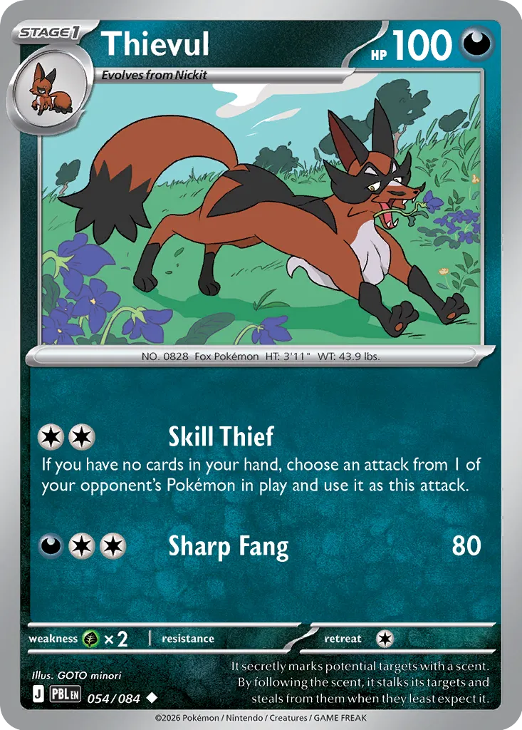 Thievul - 054/084 - Uncommon