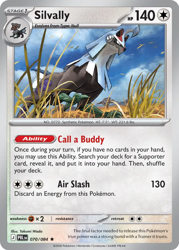 Silvally - 070/084 - Rare