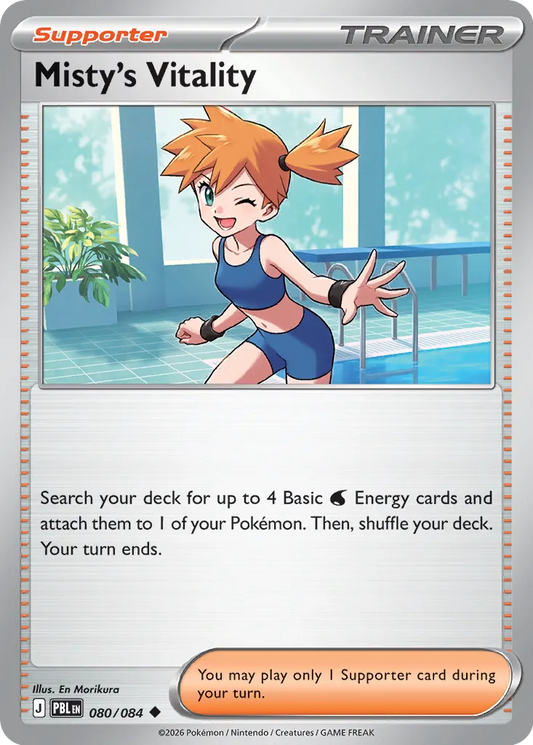 Misty's Vitality - 080/084 - Uncommon