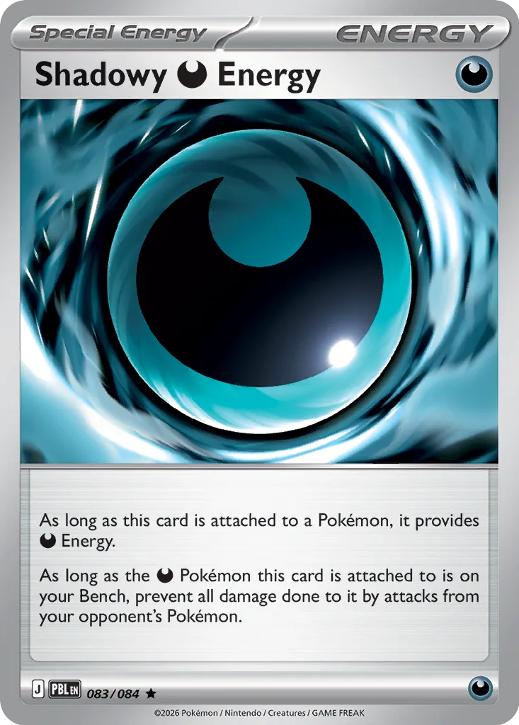Shadowy Darkness Energy - 083/084 - Rare