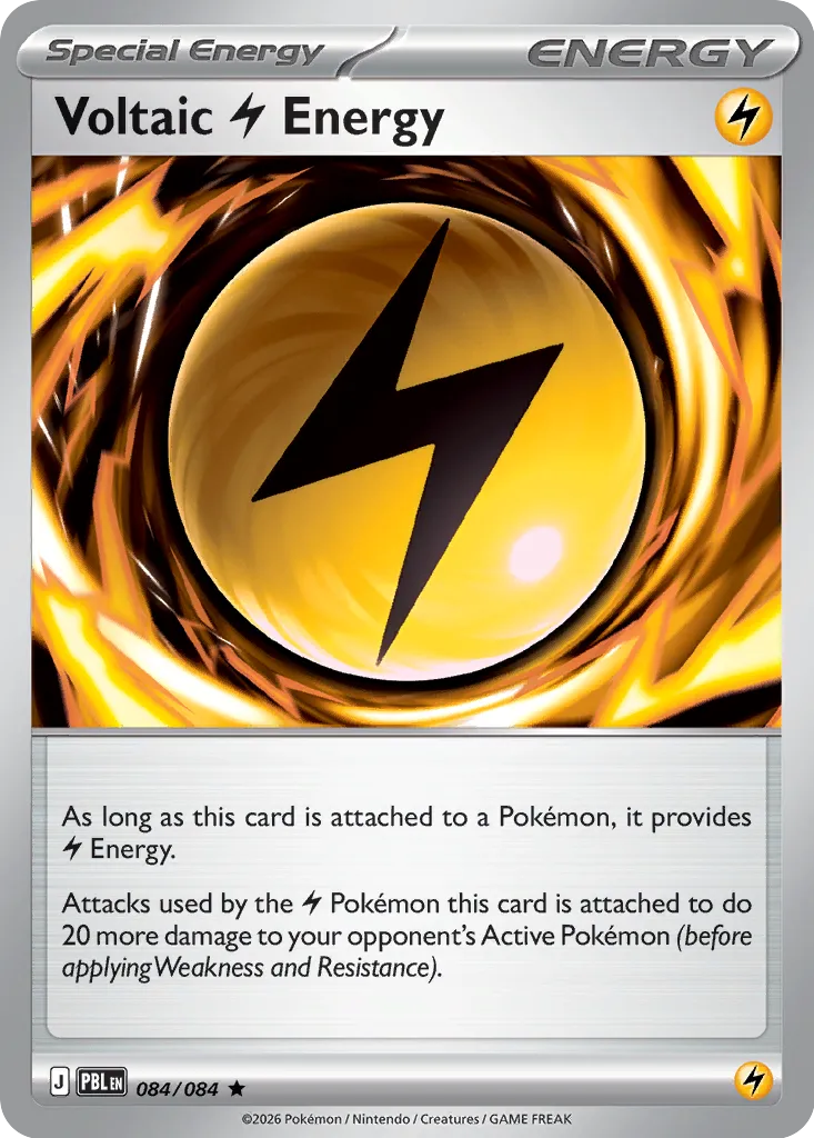 Voltaic Lightning Energy - 084/084 - Rare