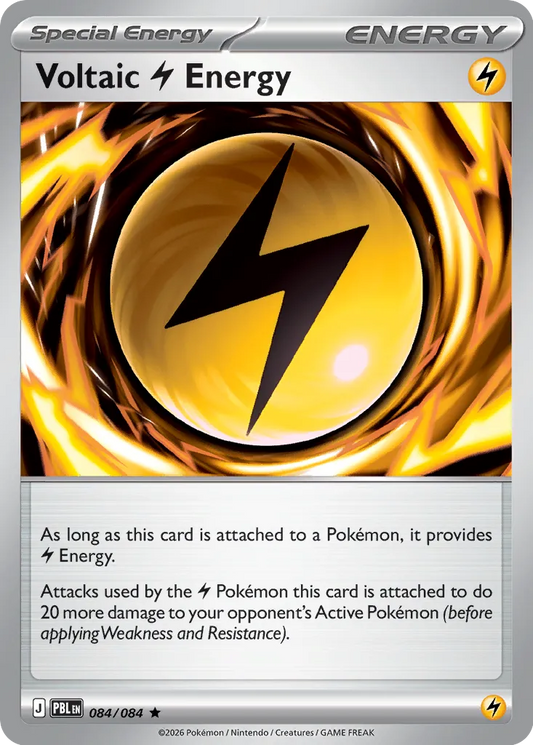 Voltaic Lightning Energy - 084/084 - Rare