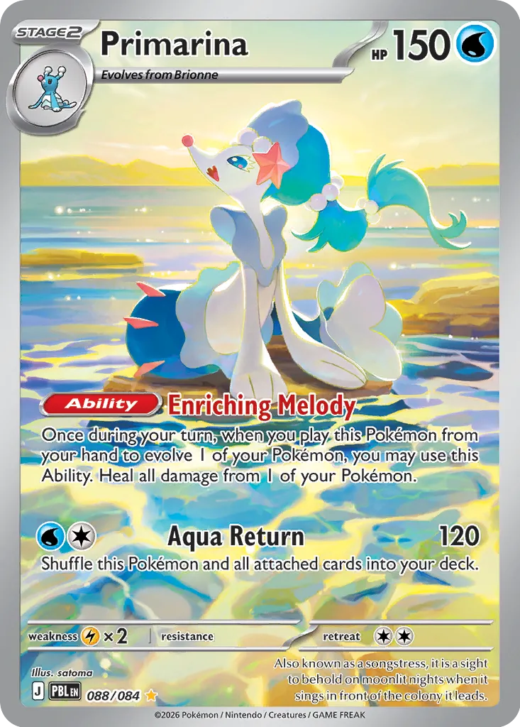Primarina - 088/084 - Illustration Rare