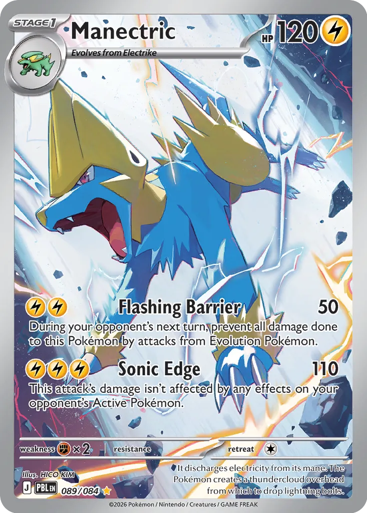 Manectric - 089/084 - Illustration Rare
