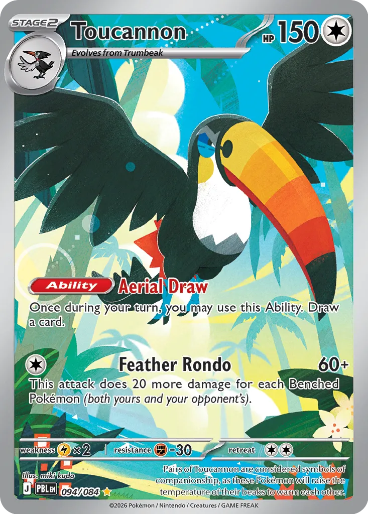 Toucannon - 094/084 - Illustration Rare