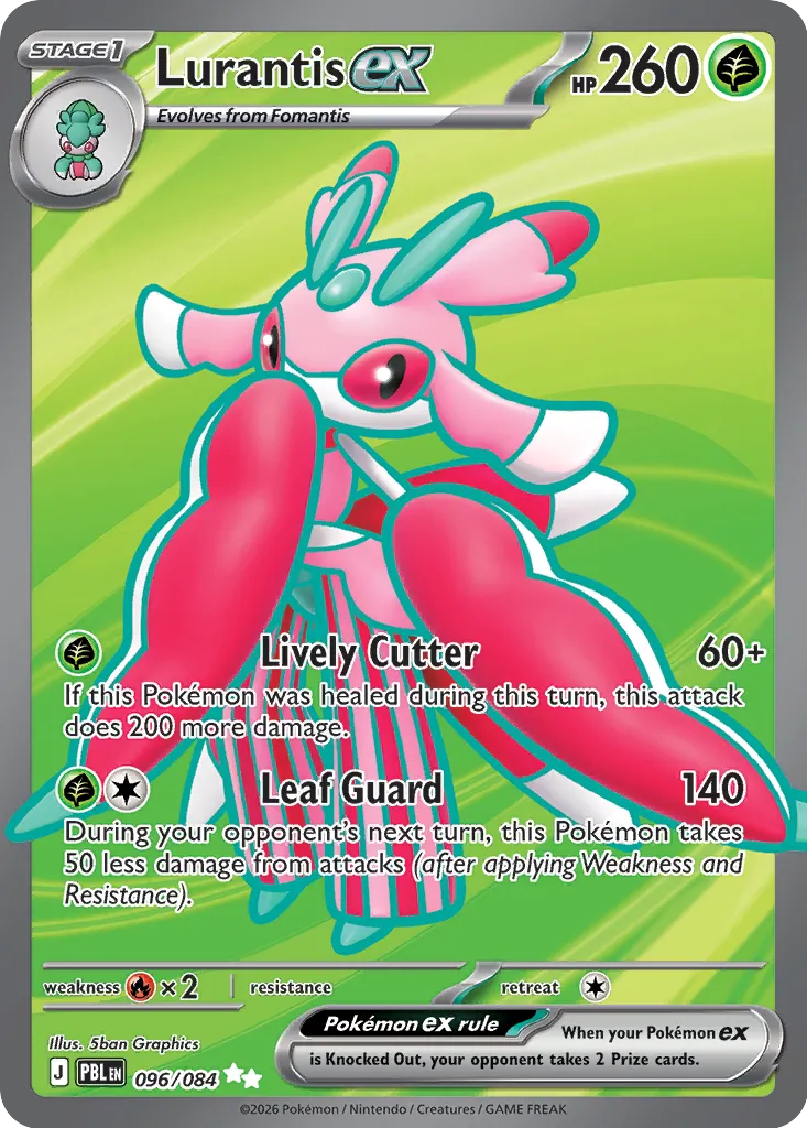 Lurantis ex - 096/084 - Ultra Rare