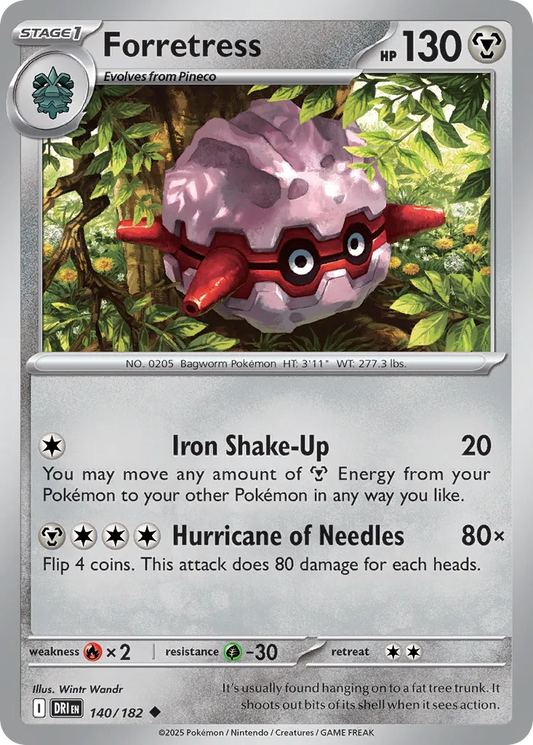 Forretress - 140/182 - Uncommon