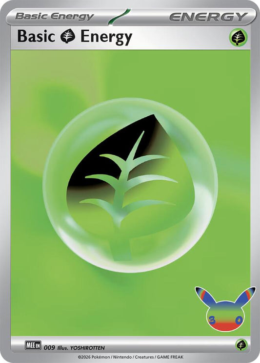 Basic Grass Energy - 009 (30th Celebration) - 009 - Futuristic Rare