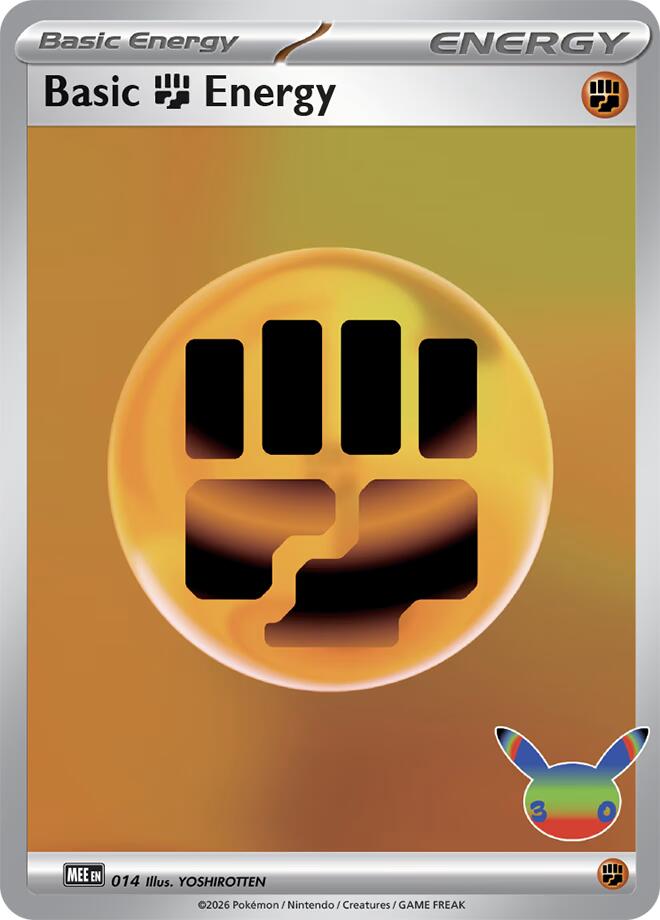 Basic Fighting Energy - 014 (30th Celebration) - 014 - Futuristic Rare