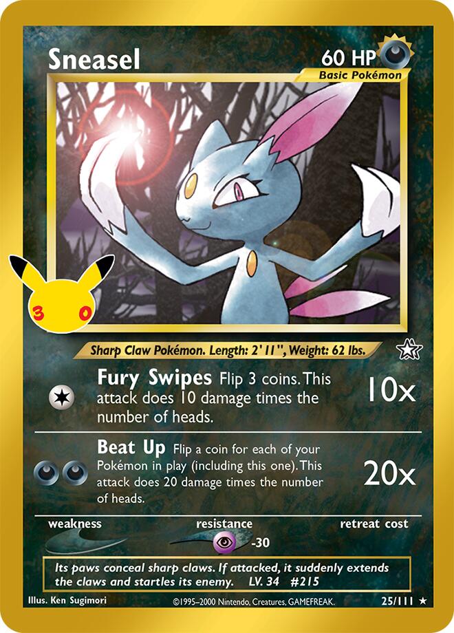 Sneasel - 25/111 - Classic Collection
