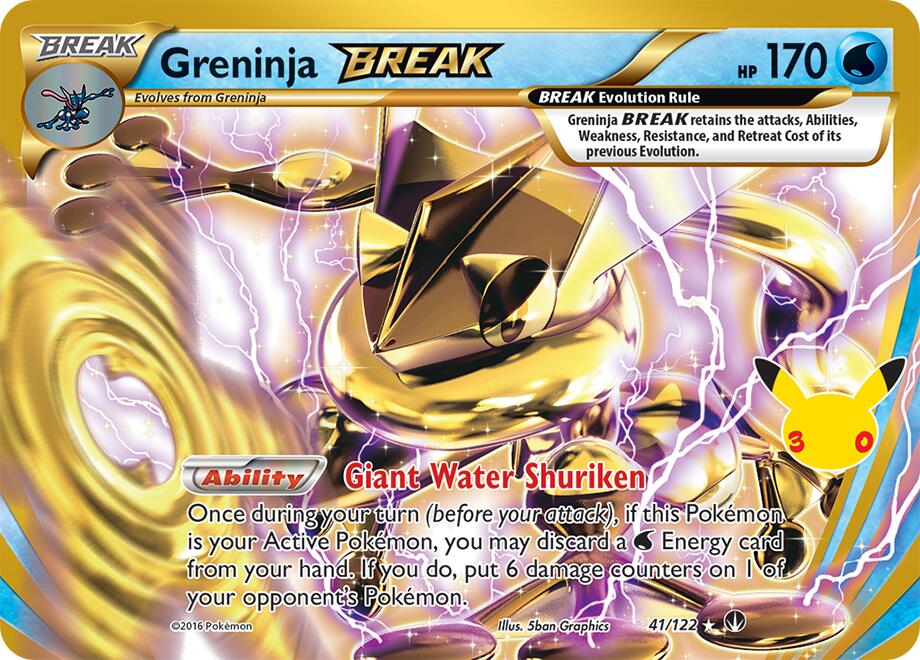 Greninja BREAK - 41/122 - Classic Collection