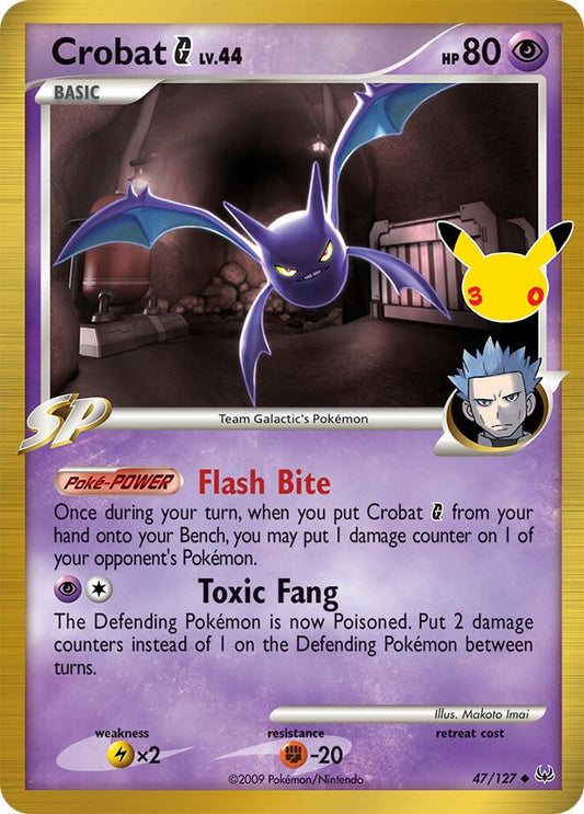 Crobat G - 47/127 - Classic Collection