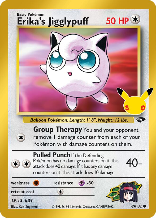 Erika's Jigglypuff - 69/132 - Classic Collection