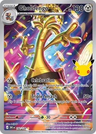 Gholdengo - 142/128 - Illustration Rare