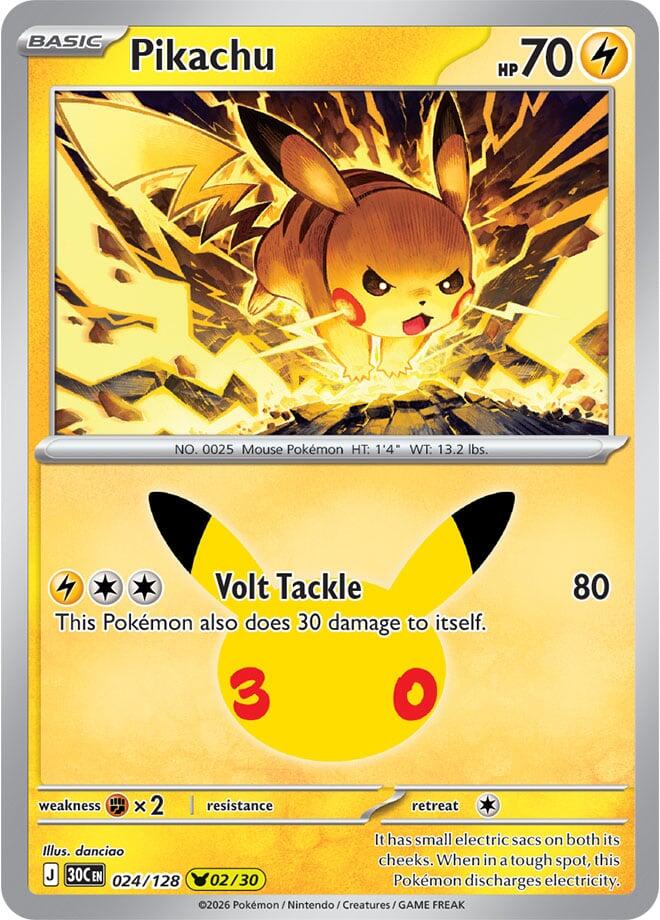 Pikachu - 024/128 - Pikachu Rare