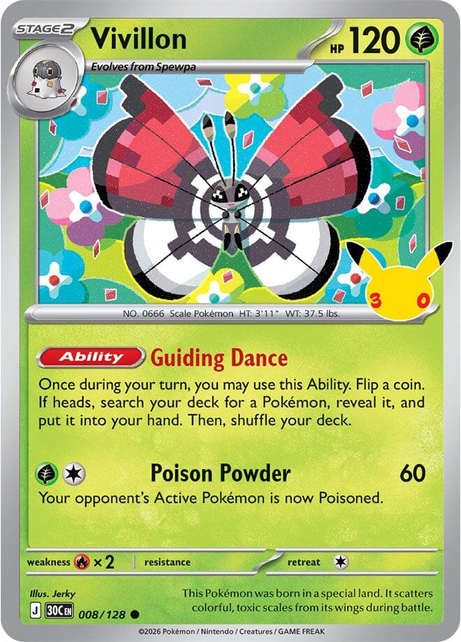 Vivillon - 008/128 - Common