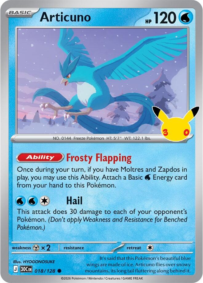 Articuno - 018/128 - Common