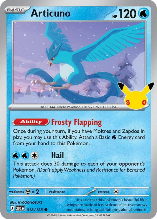 Articuno - 018/128 - Common