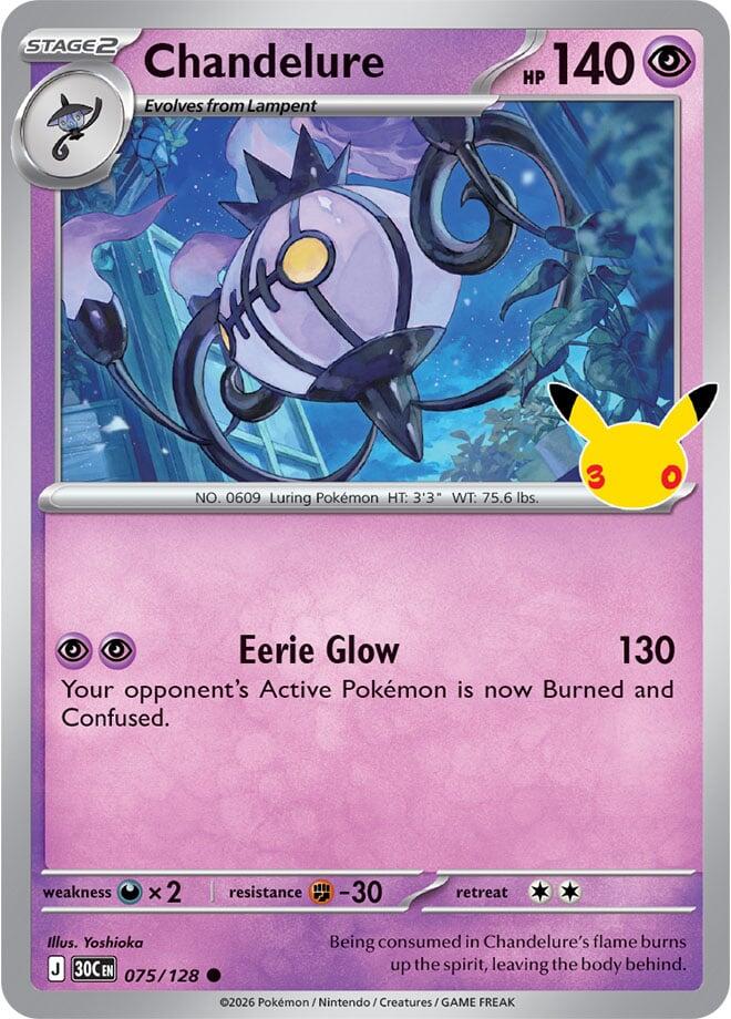 Chandelure - 075/128 - Common