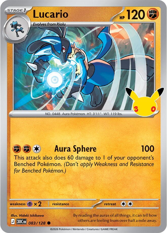 Lucario - 083/128 - Common