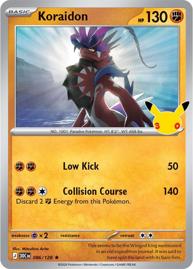 Koraidon - 086/128 - Rare