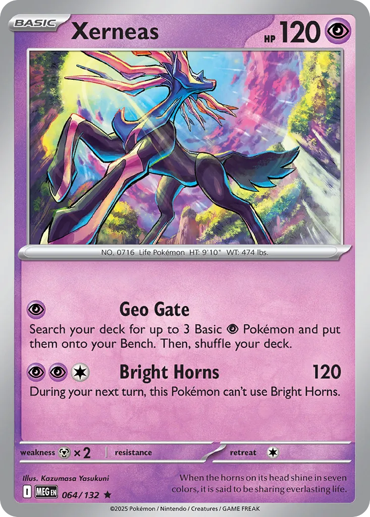 Xerneas - 064/132 - Rare
