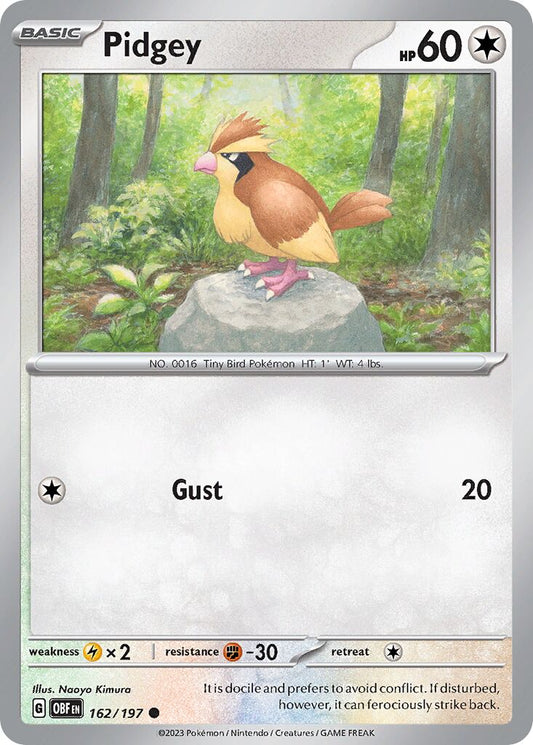 Pidgey - 162/197 - Common