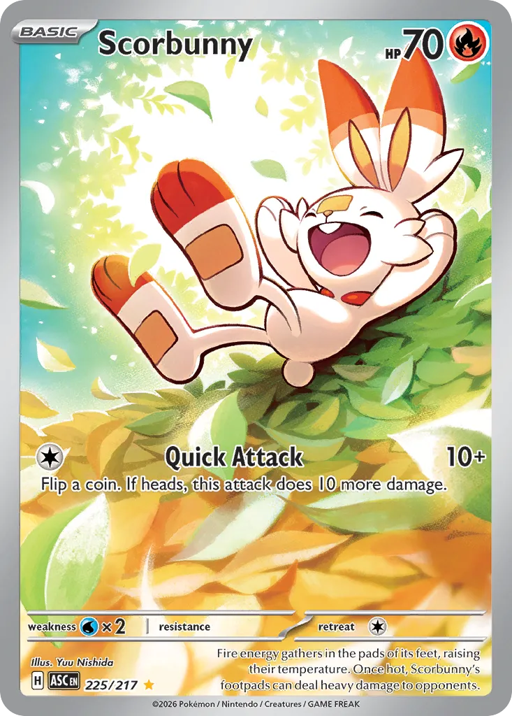 Scorbunny - 225/217 - Illustration Rare