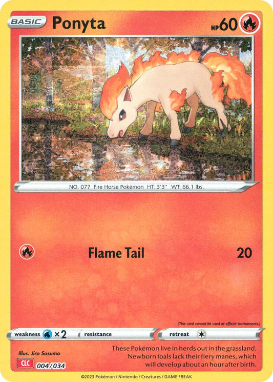 Ponyta - 004/034 - Classic Collection