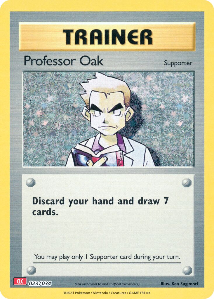 Professor Oak - 023/034 - Classic Collection