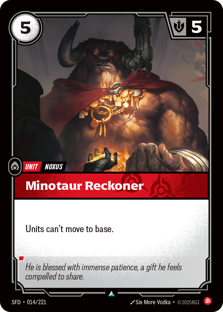 Minotaur Reckoner - 014/221 (Foil)