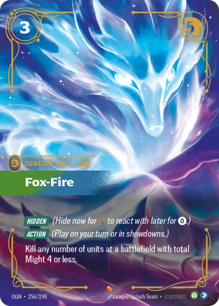 FOX-FIRE - OGN-256/298 (Foil)