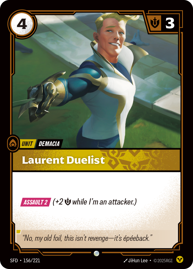 Laurent Duelist - 156/221