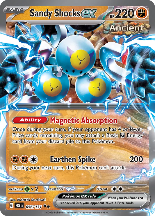 Sandy Shocks ex - 056/131 - Double Rare