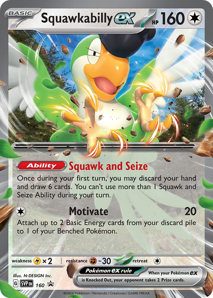 Squawkabilly ex - 160 - Promo