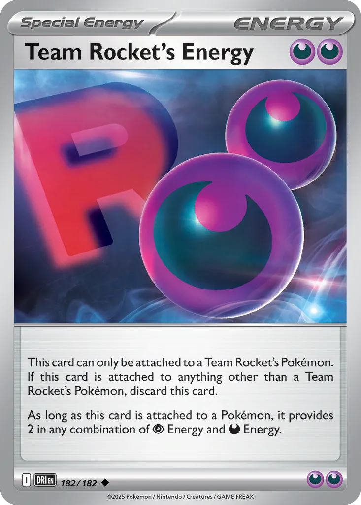 Team Rocket's Energy - 182/182 - Uncommon
