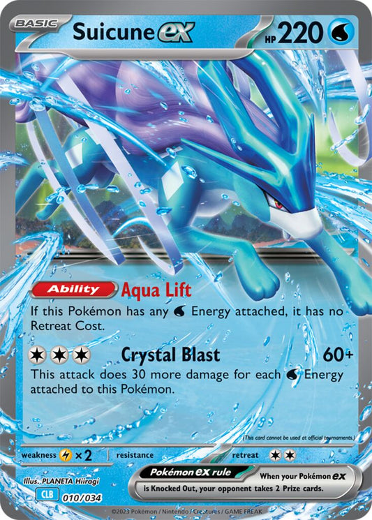 Suicune ex - 010/034 - Classic Collection
