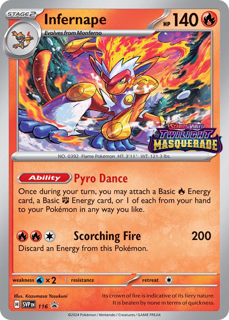 Infernape - 116 - Promo