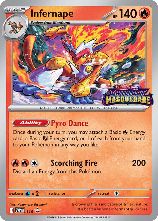 Infernape - 116 - Promo