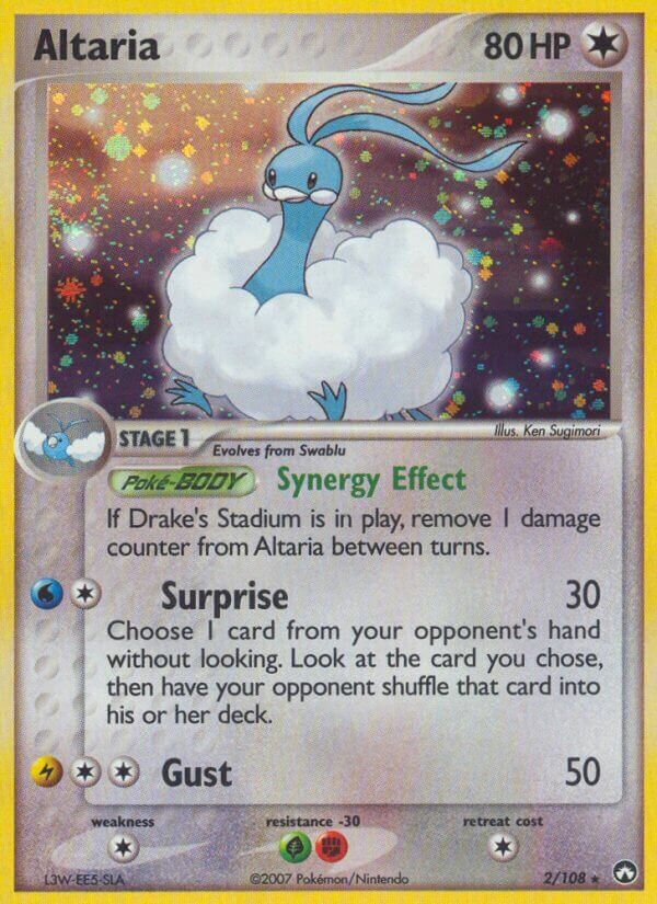 Altaria - 2/108 - Rare Holo
