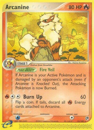 Arcanine - 15/100 - Rare